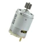 CHANCS 390 DC 6V 19000RPM With 12-Tooth Gear Mini Electric Motor  for DIY Toys Cars