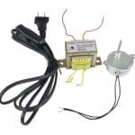 CHANCS TYC40 AC Synchronous Motor With Transformer - Input 110V Output AC 12V With Power Cable for Fiber Optic Christmas Tree