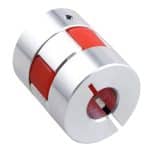 D30 L35 Plum Model Motor Shaft Coupling 3035 Flexiable Coupler Aluminium for 3D Printer CNC Machine