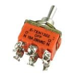 Toggle Switch 250V AC 15A ON-OFF-ON Switch 3 Positions 6Pin Toggle DPDT Heavy Duty Toggle Switch