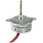 CHANCS TYC-40 DC 12V 5RPM CW/CCW Flat Shaft 35MM Synchronous Motor for Fiber Optic Light