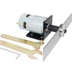 775 Gear Motor 12V/24V Kit Sawing Machine DC Circular Saw Mini Table Saw for Saw Blade for Cutting/Polishing