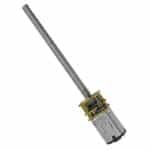 CHANCS N20 DC 12V 200RPM Shaft Length 55mm Gear Motor M4 Screw Rod