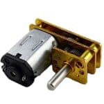 CHANCS N20 Mini Electric Geared Motor DC 3V 50RPM 10mm Shaft Reversed CCW