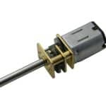 CHANCS Small DC Gear Box Motor N20 6V 150RPM Shaft Length 20mm