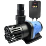 Greater than 5000GPH 220W DC 36V Water Pump Pond Pump Submersible with Controller for Aquaculture Oxygen, Koi Pond,Fish Farming 3-Year Warranty