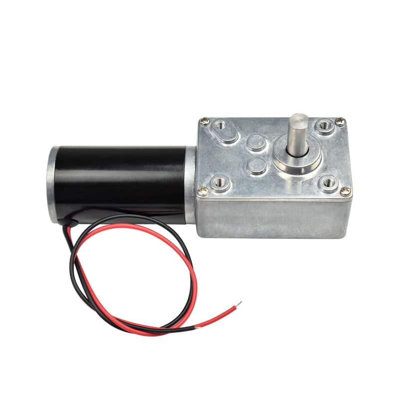 Metal Gearbox 5840 Motor DC 24V 1-470 RPM Turbo Worm Motor Self-Locking Gearbox Motor for Window Opener,Motorized Curtains - Image 2