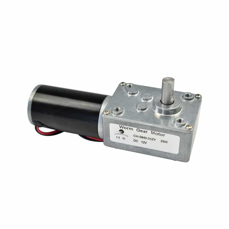Metal Gearbox 5840 Motor DC 12V 1-470 RPM Turbo Worm Motor Self-Locking Gearbox Motor for Window Opener,Motorized Curtains - Image 10