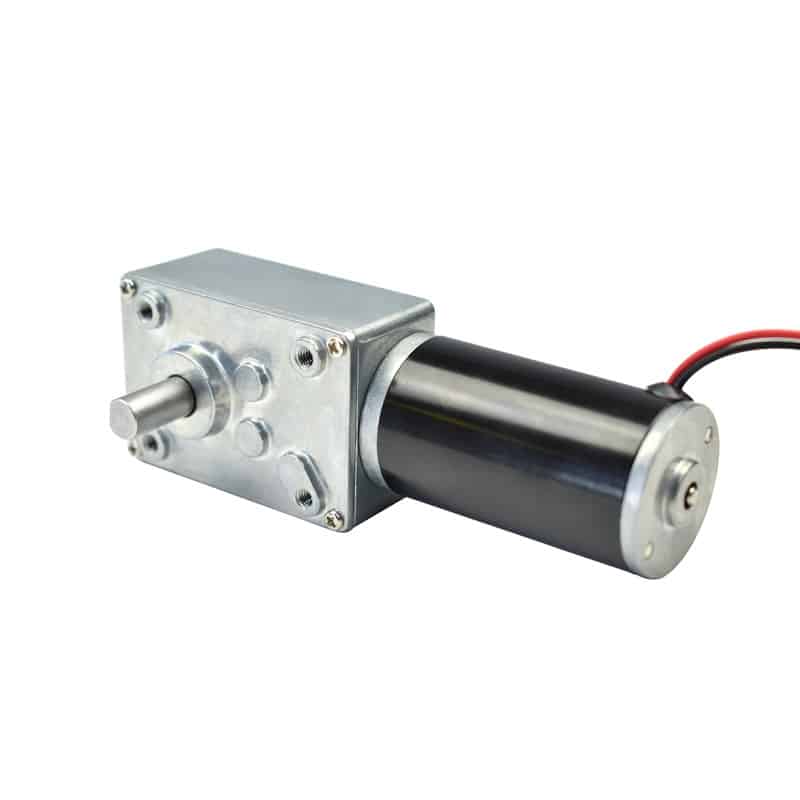 Metal Gearbox 5840 Motor DC 24V 1-470 RPM Turbo Worm Motor Self-Locking Gearbox Motor for Window Opener,Motorized Curtains - Image 3