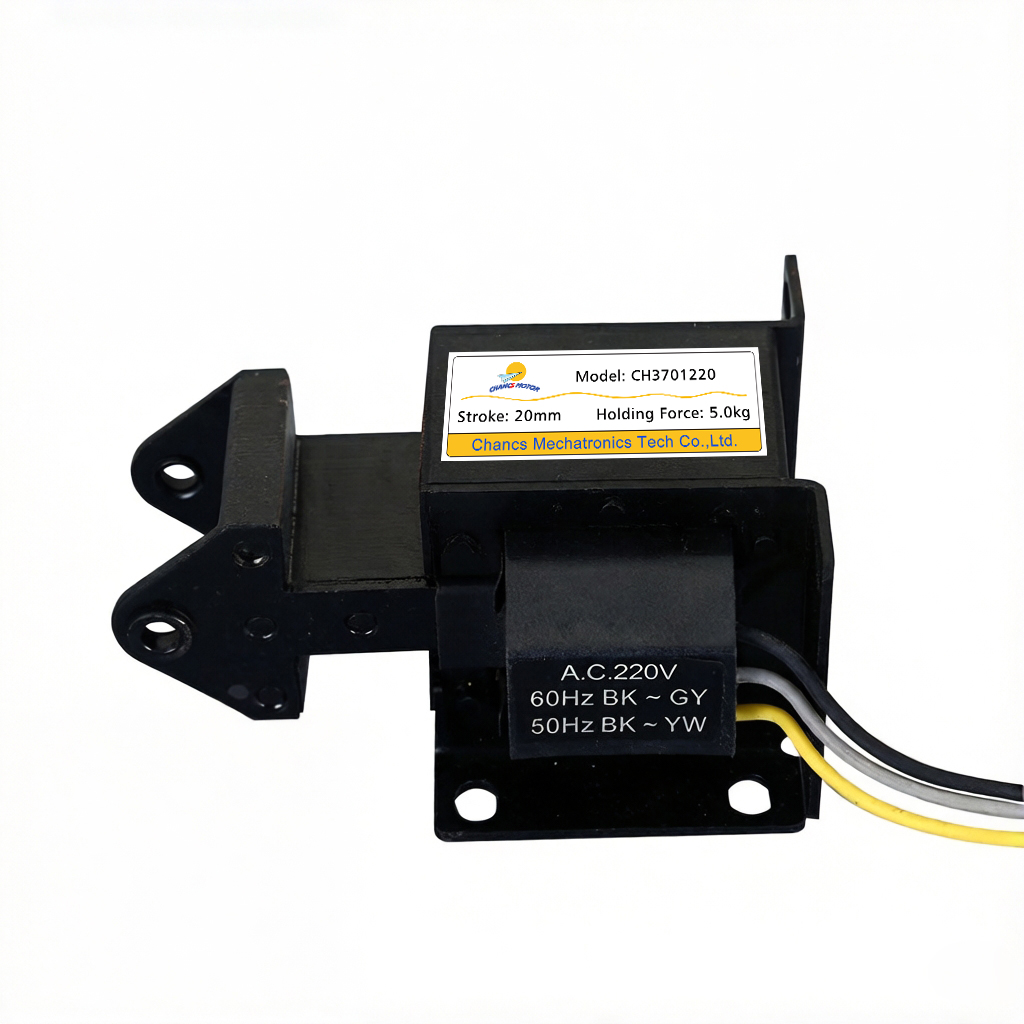 CH3701 AC Push-Pull Traction Solenoid AC Electromagnet Push-Pull Electromagnet AC Traction Electromagnet - Image 2