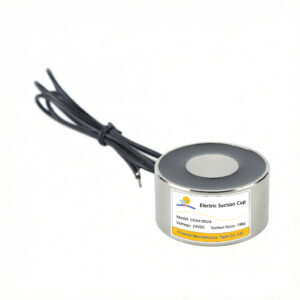 CH3418 Compact DC Round High-Force Electromagnetic Lifting Plate / Suction Solenoid