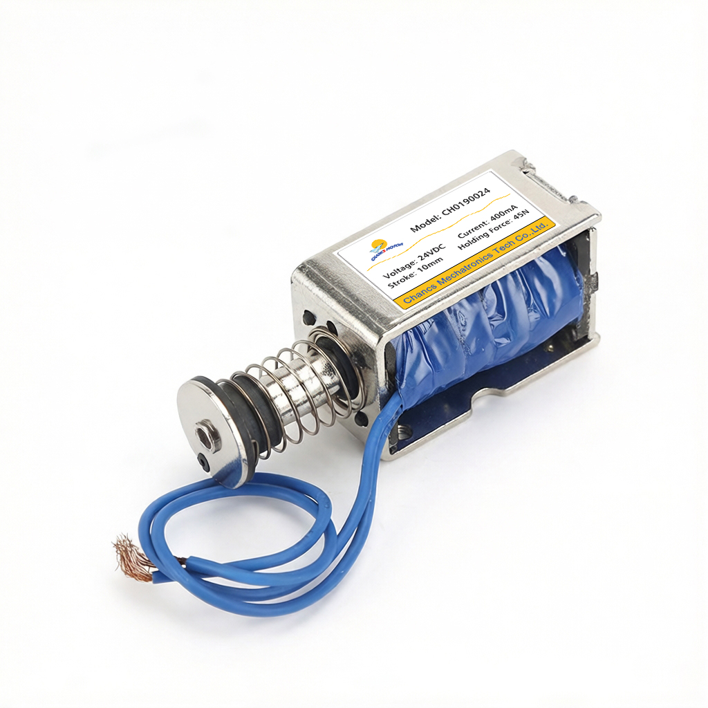 CH0190 Cost-Effective – Through-Type DC Frame Solenoid for Automated Electronic Components - Image 2