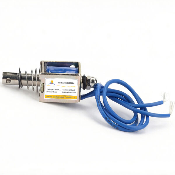 CH0520B Hot Pick – Self-Resetting DC Frame Push-Pull Solenoid, Compact ...