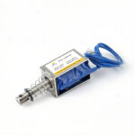 CH0630 Through-Type Push-Pull Traction Solenoid, Square DC, High Durability