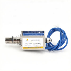 CH0630B Featured Product – Premium DC Frame Push-Pull Solenoid with Electronic Magnetic Core