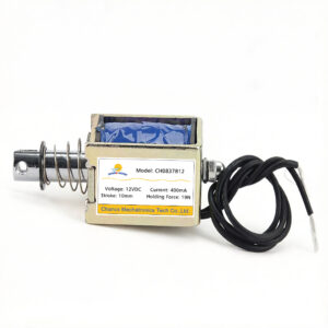 CH0837B Series Full Range – DC Monostable Single-Hold Push-Pull Frame Solenoids for Automation