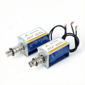 CH1253B Series Ready Stock – Durable Square DC Frame Push-Pull Solenoids