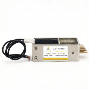 CH1670D Series – Push-Pull DC Solenoid for Automatic Locking & Automation