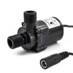 CHANCS 12/24V DC Brushless Water Pump Aquarium Fountain Pump