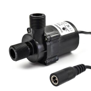 CHANCS 12/24V DC Brushless Water Pump Aquarium Fountain Pump